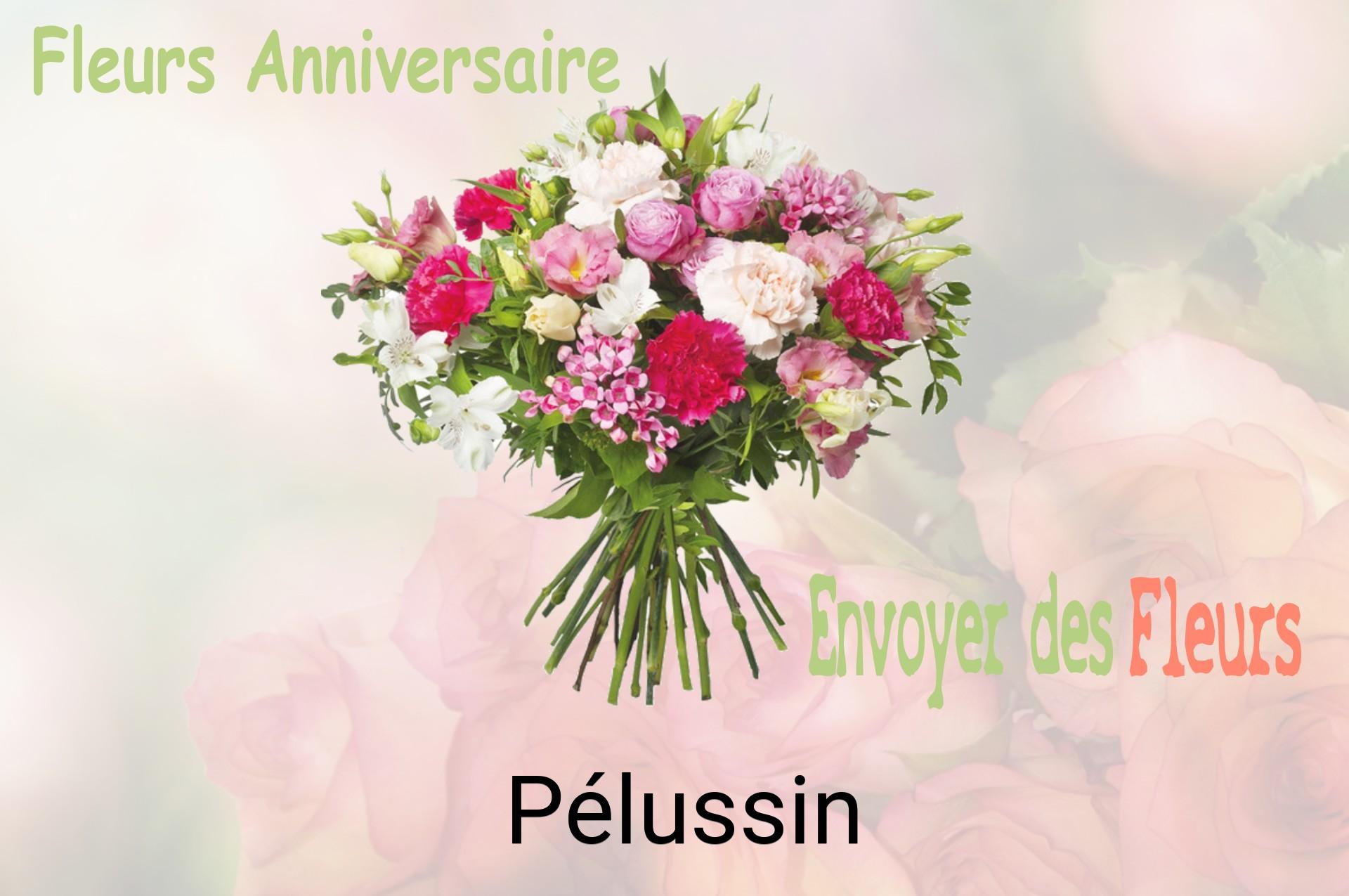 Bouquet de fleurs d’anniversaire livré à Pélussin