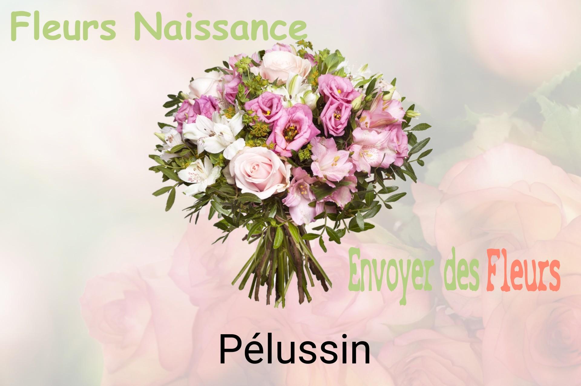 Bouquet de fleurs de naissance livré à Pélussin